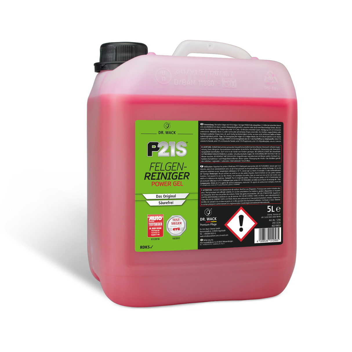 P21S "POWER GEL" Felgenreiniger