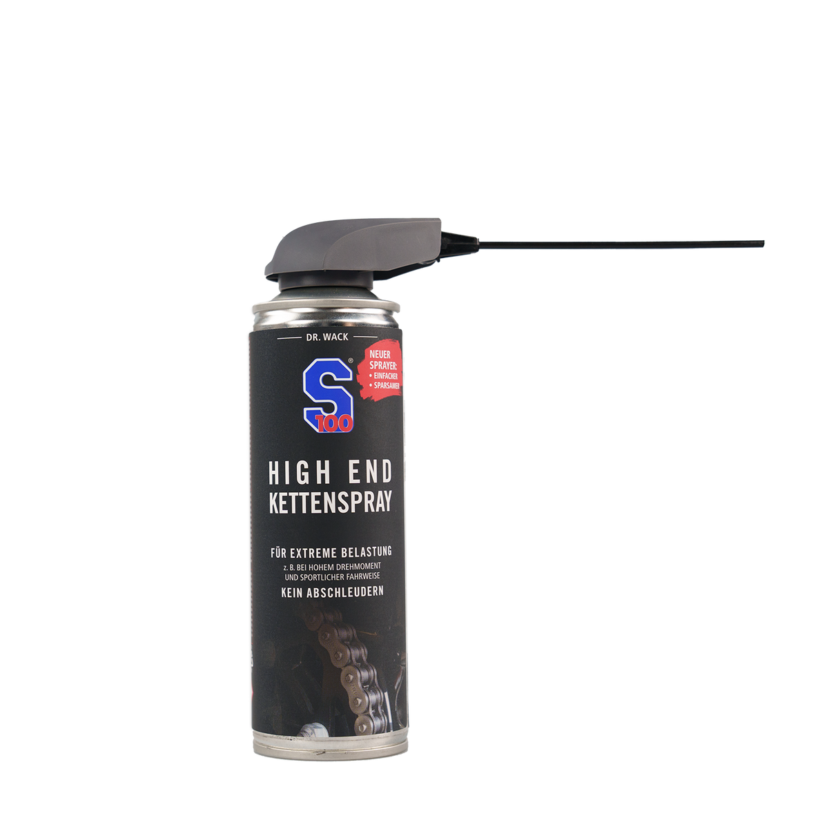 "S100" High End Kettenspray für Motorrad