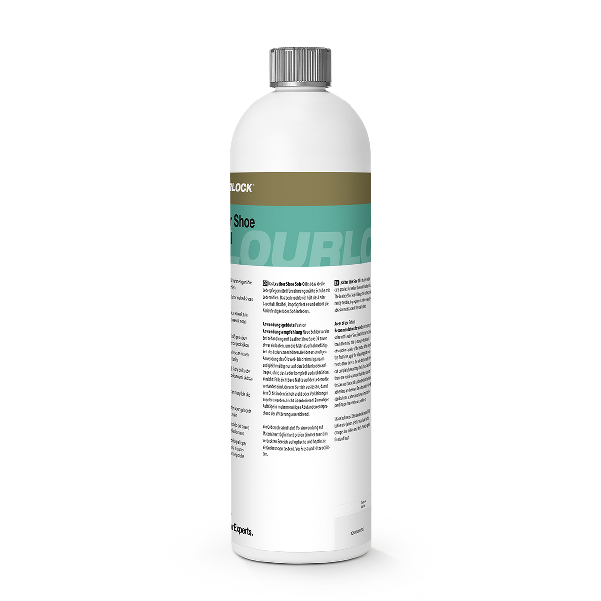 COLOURLOCK "Leather Shoe Sole Oil" leather care product for Goodyear-welted shoes with leather soles