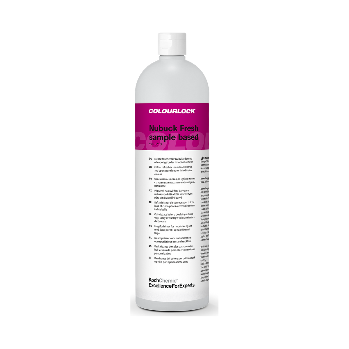 COLOURLOCK "Nubuk Fresh" (Peugeot) — Wildlederpflege für Peugeot — 1 L