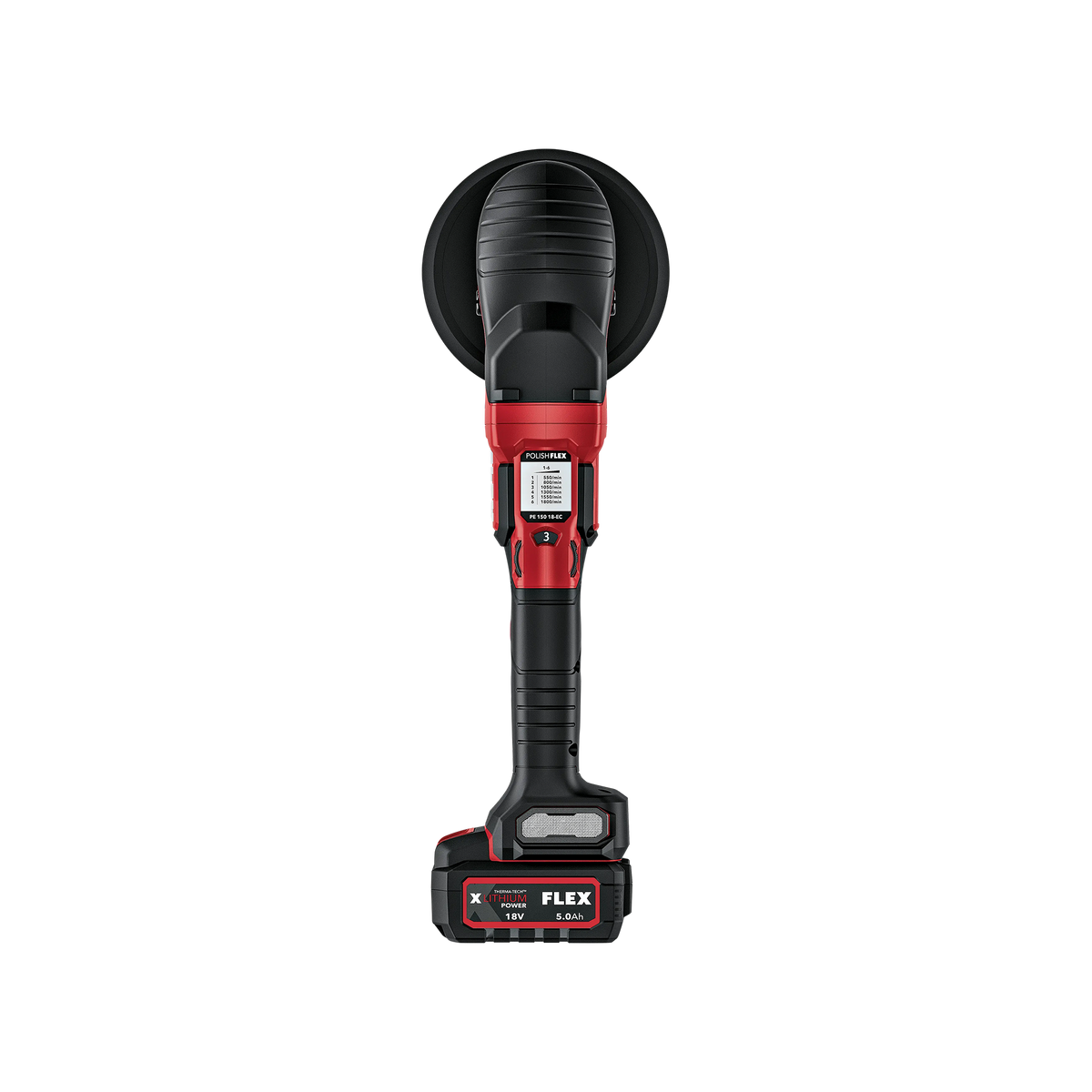 "PE 2 18-EC" accu-rotatiepolijster Ø150mm (18V)
