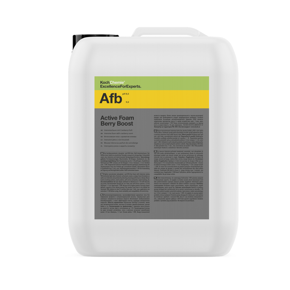 Koch-Chemie Active Foam Berry Boost "Afb" — Intensivschaum (Cranberry Duft)
