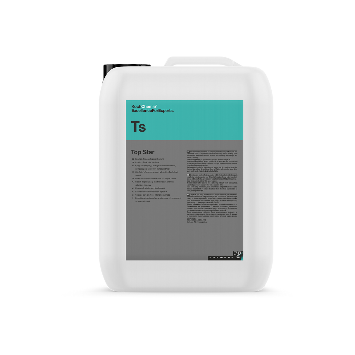 Koch-Chemie Top Star "Ts" — Innenraum Kunststoffpflege 10 Liter