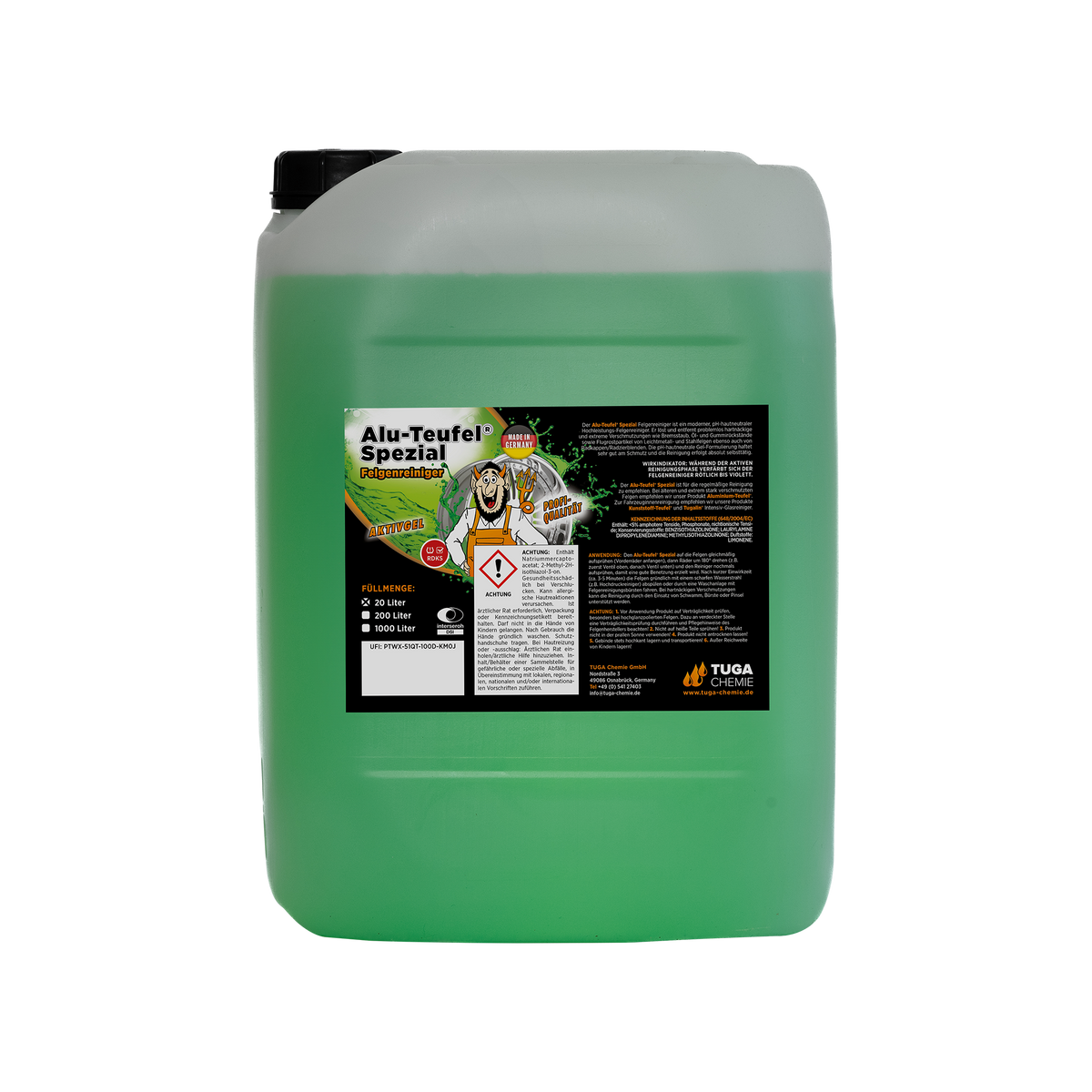 Alu-Teufel "Spezial"® (Groen) Velgenreiniger