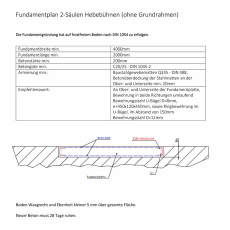 2-Säulen Hebebühne "SJC-10XL – 4.5M" Weber-Expert-Serie bis 4500kg