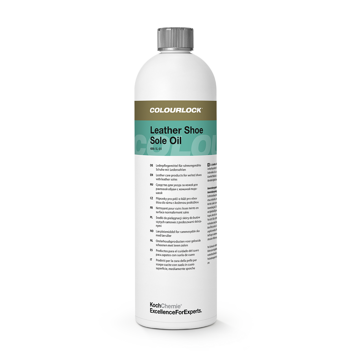 COLOURLOCK "Leather Shoe Sole Oil" leather care product for Goodyear-welted shoes with leather soles
