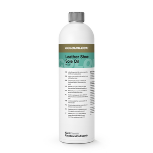 COLOURLOCK "Leather Shoe Sole Oil" leather care product for Goodyear-welted shoes with leather soles