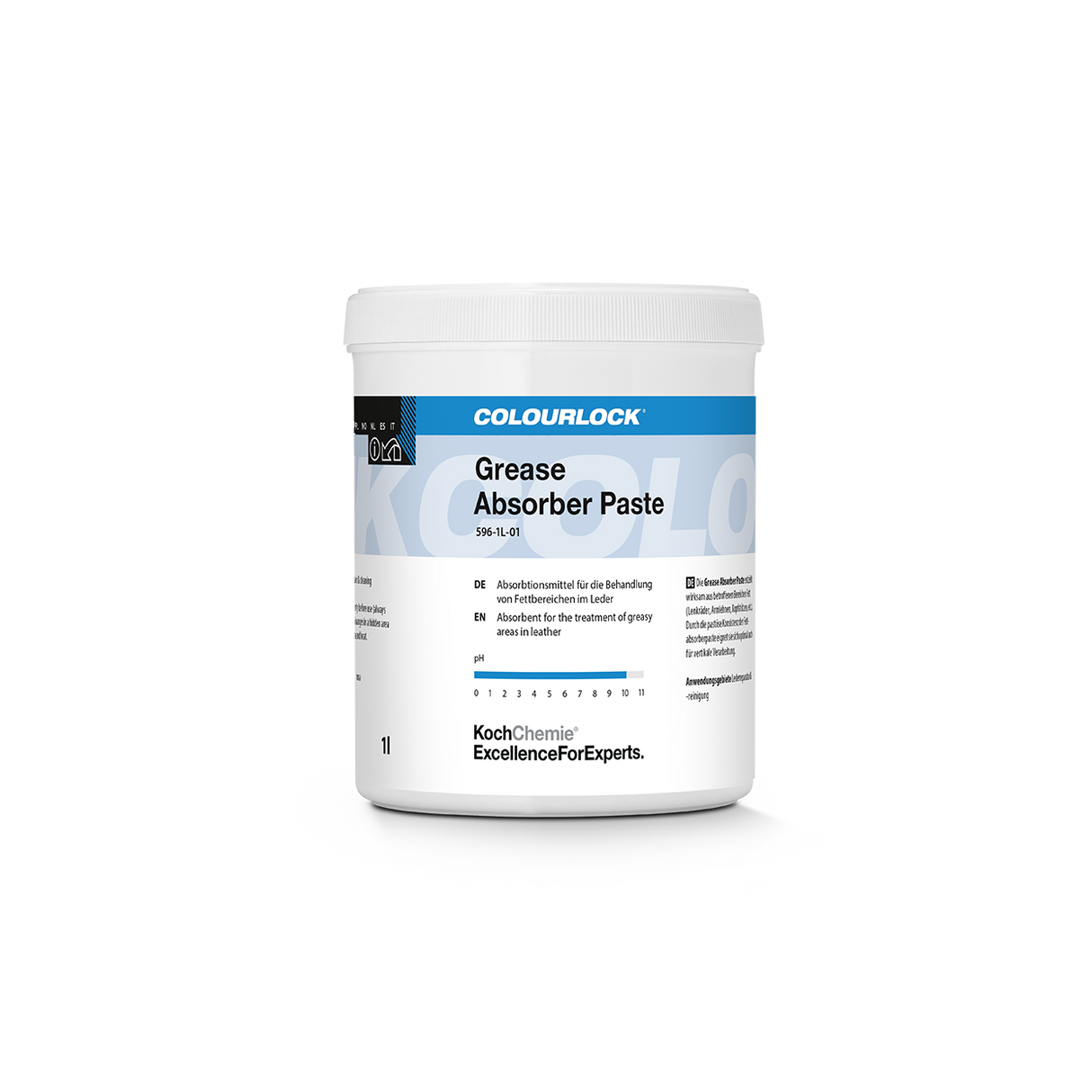 COLOURLOCK "Grease Absorber Paste" Absorbtionsmittel für die Behandlung von Fettbereichen im Leder