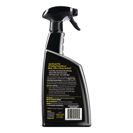 Meguiars MATTE AND VINYL Wrap Protection Folien-Pflegespray 24 oz (709 ml)