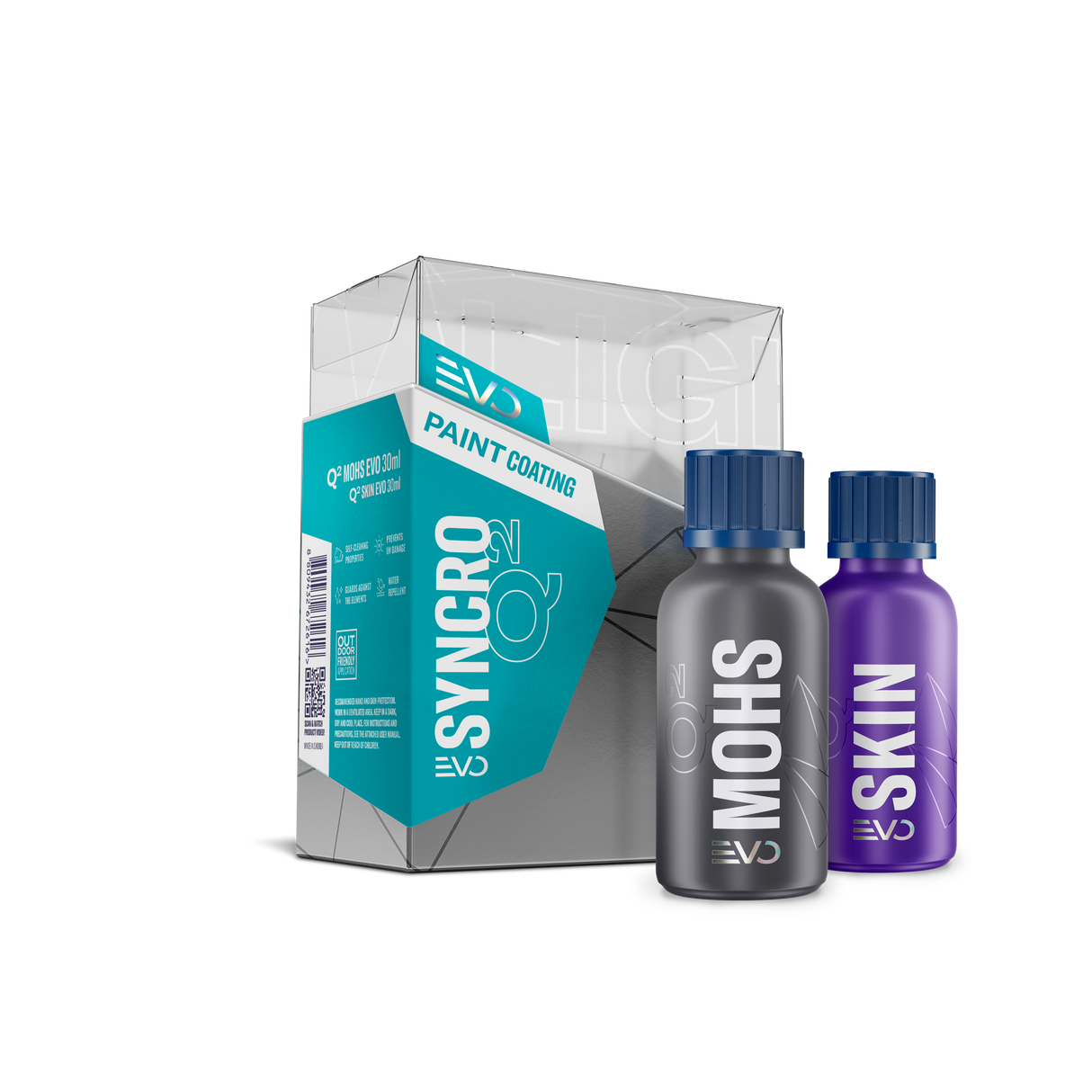 Q² Syncro EVO Paint Coating 2-Stufige Keramikversiegelung für Lack
