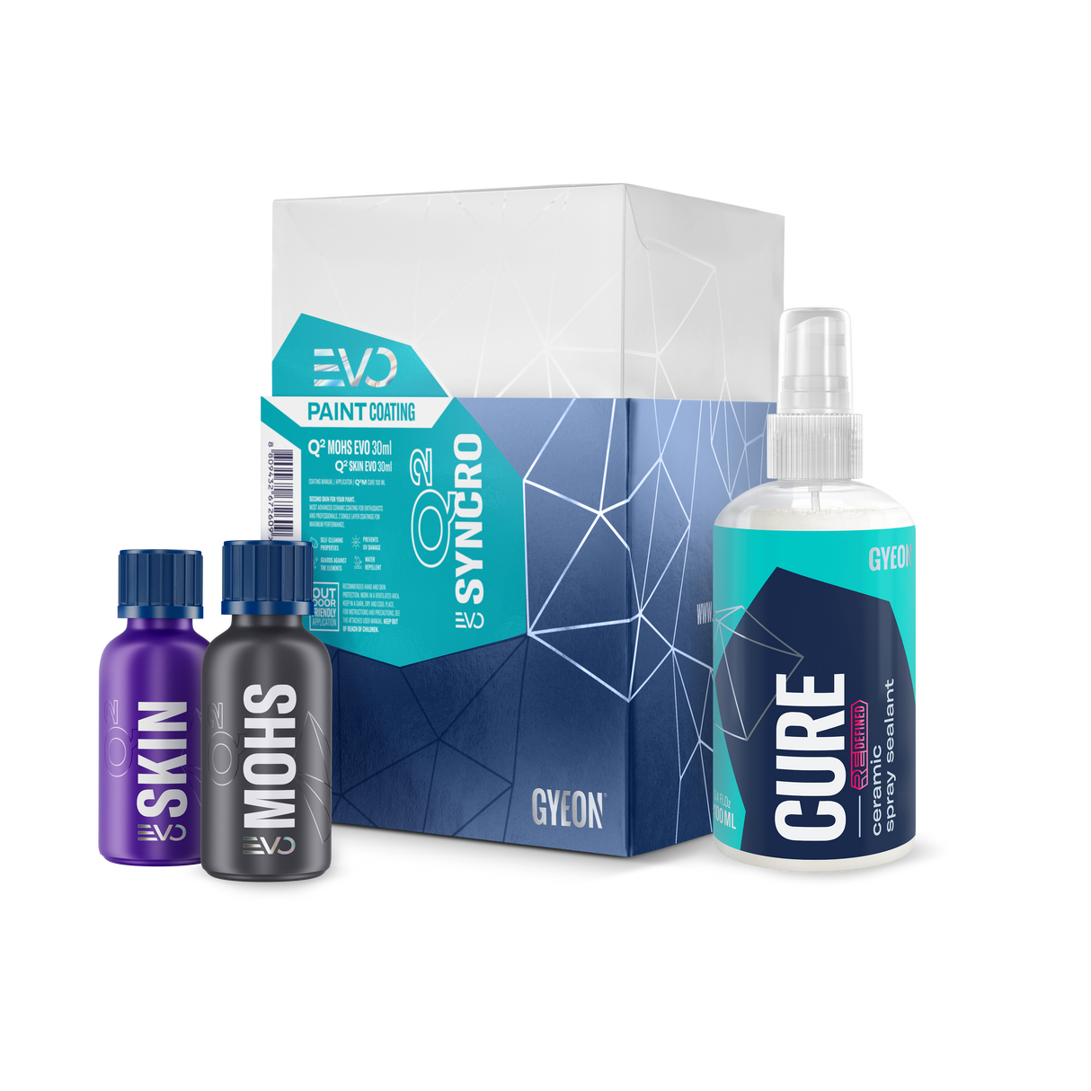 Q² Syncro EVO Paint Coating 2-Stufige Keramikversiegelung für Lack