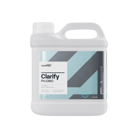 "Clarify" PH2OBIC Hydrophober Glasreiniger mit Versiegelung