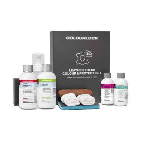 COLOURLOCK "Leather Care Sets" (Mitsubishi) — Pflege & Reparatur Sets für Mitsubishi — Colour & Protect Set
