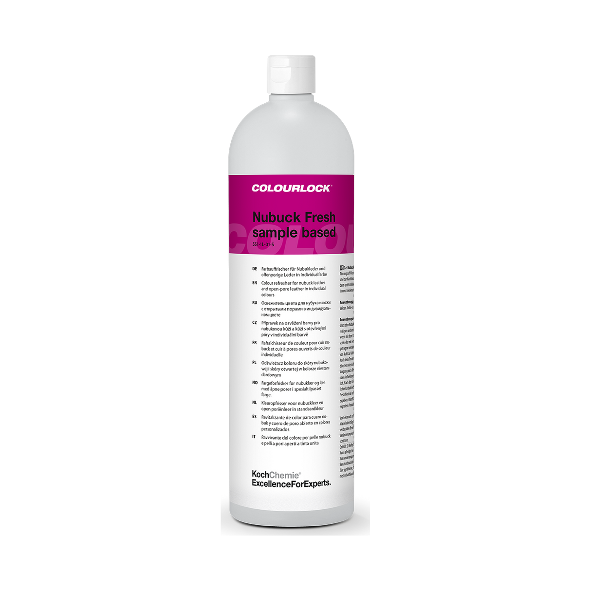 COLOURLOCK "Nubuk Fresh" (Mercedes-Benz) — Wildlederpflege für Mercedes-Benz — 1 L
