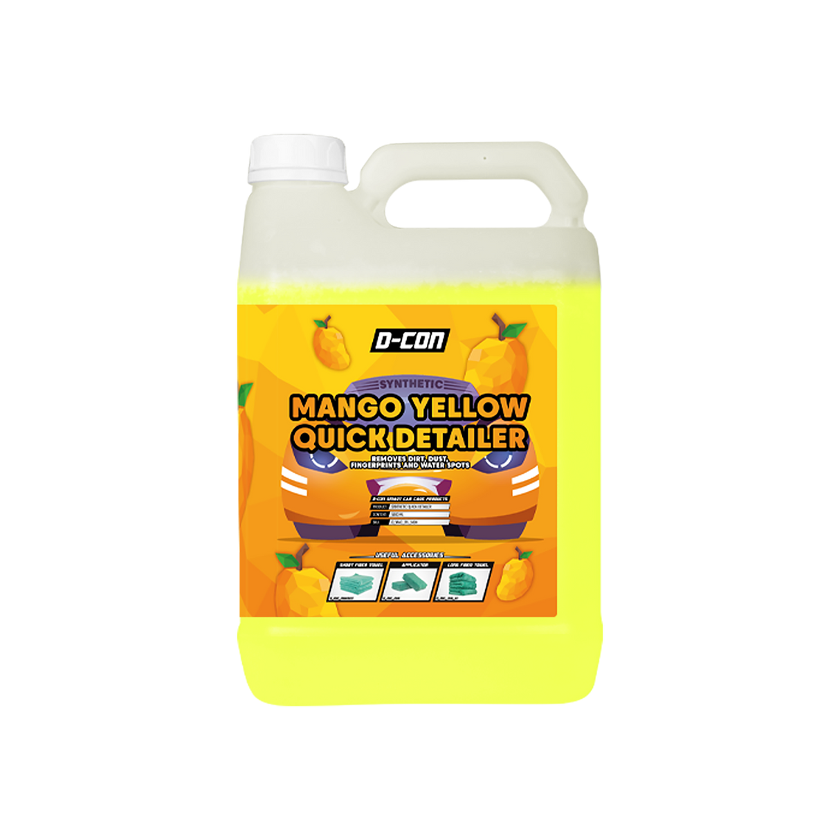 Mango-Yellow Synthetic Quick-Detailer Sprühwachs