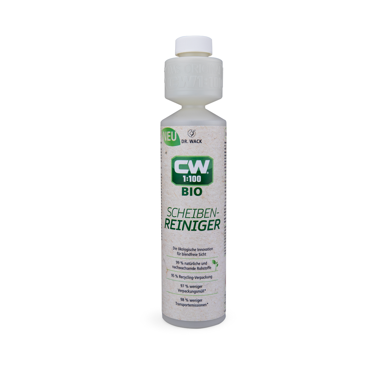 CW1:100 "BIO" Scheibenreiniger — Dr. Wack 250 ml