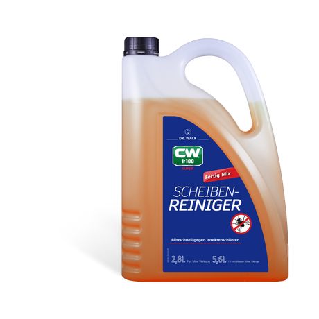 CW1:100 "Super" Scheibenreiniger Fertig-Mix — Dr. Wack 2800 ml