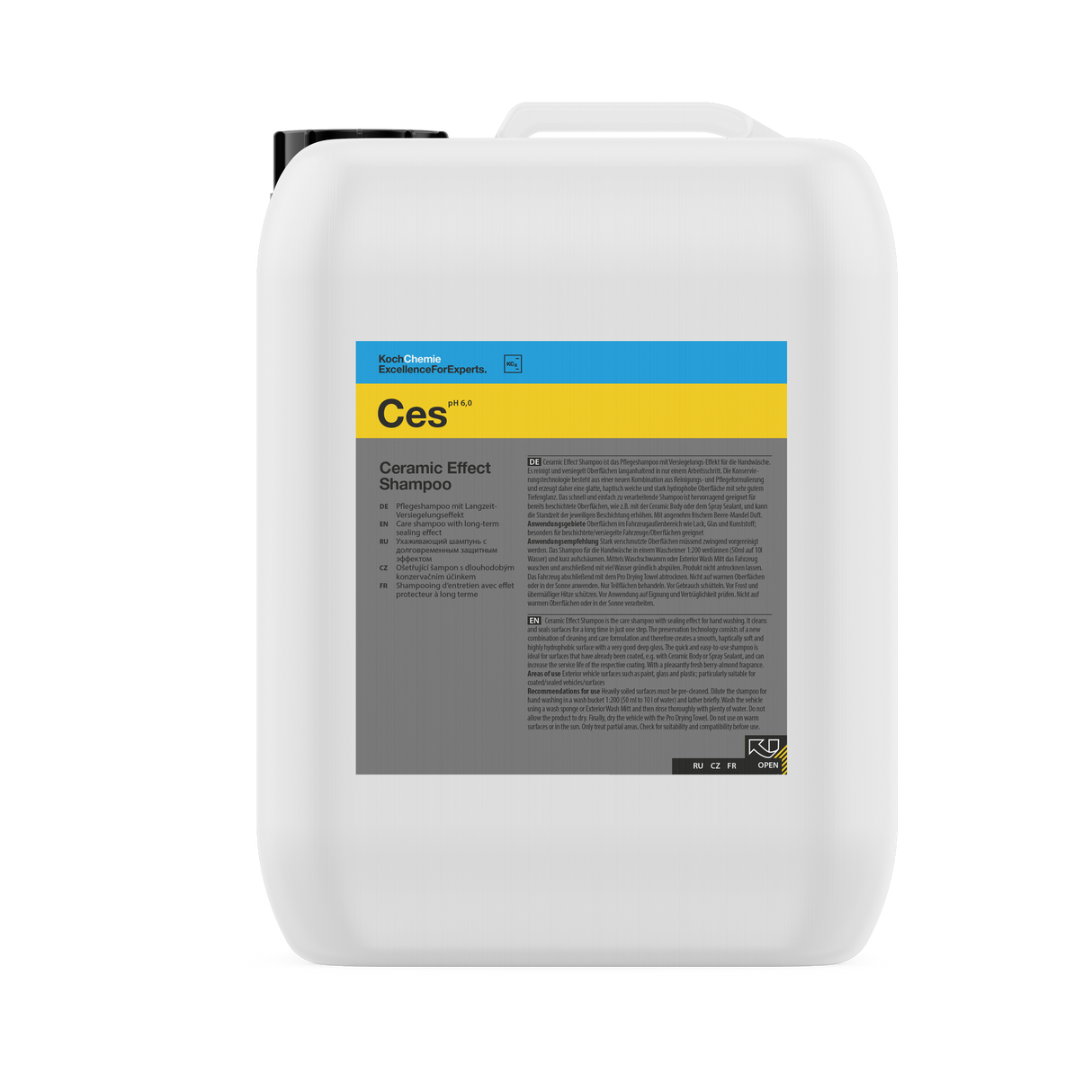 Ceramic Effect Shampoo "Ces" Maintenance Shampoo with Long-Term Sealant Effect