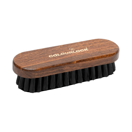 COLOURLOCK "Leather Cleaning Brush" — Lederreinigungsbürste aus Holz 1 Stück / Braun