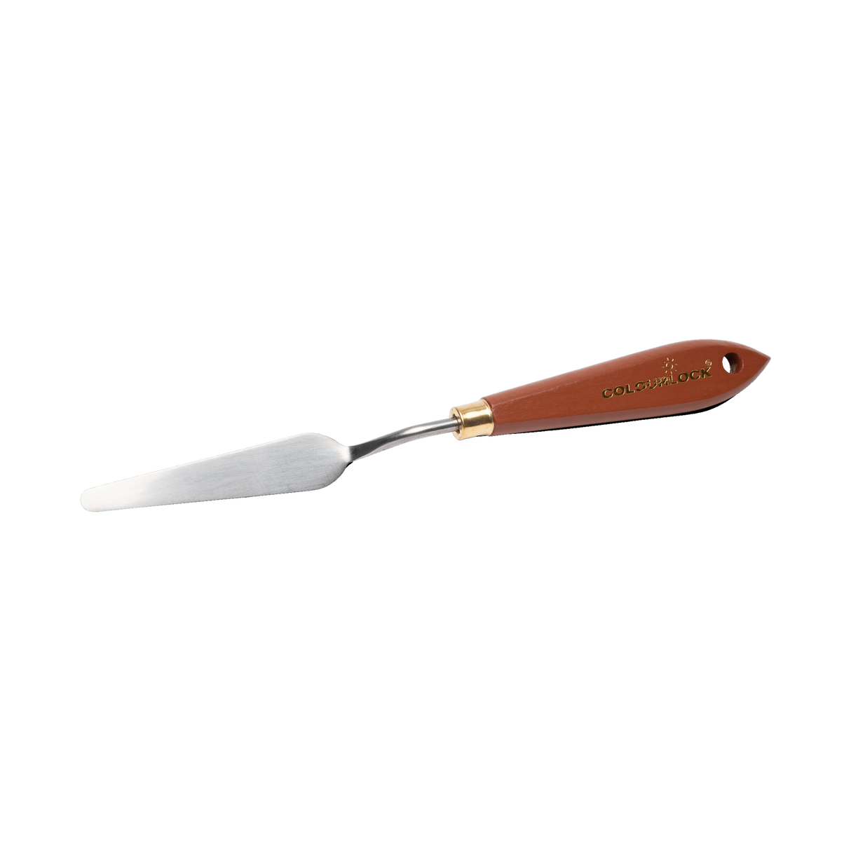 COLOURLOCK "Spatula Flat long" — Lederreparaturspachtel mit Holzgriff