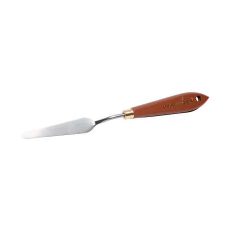 COLOURLOCK "Spatula Flat long" — Lederreparaturspachtel mit Holzgriff