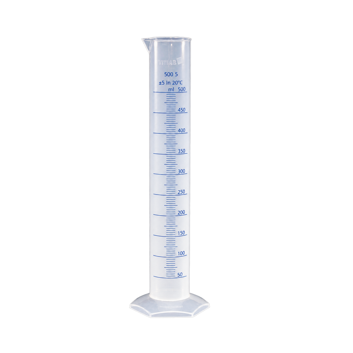Koch-Chemie Measuring Cylinder — Messzylinder mit Volumenskala – zweite Ansicht