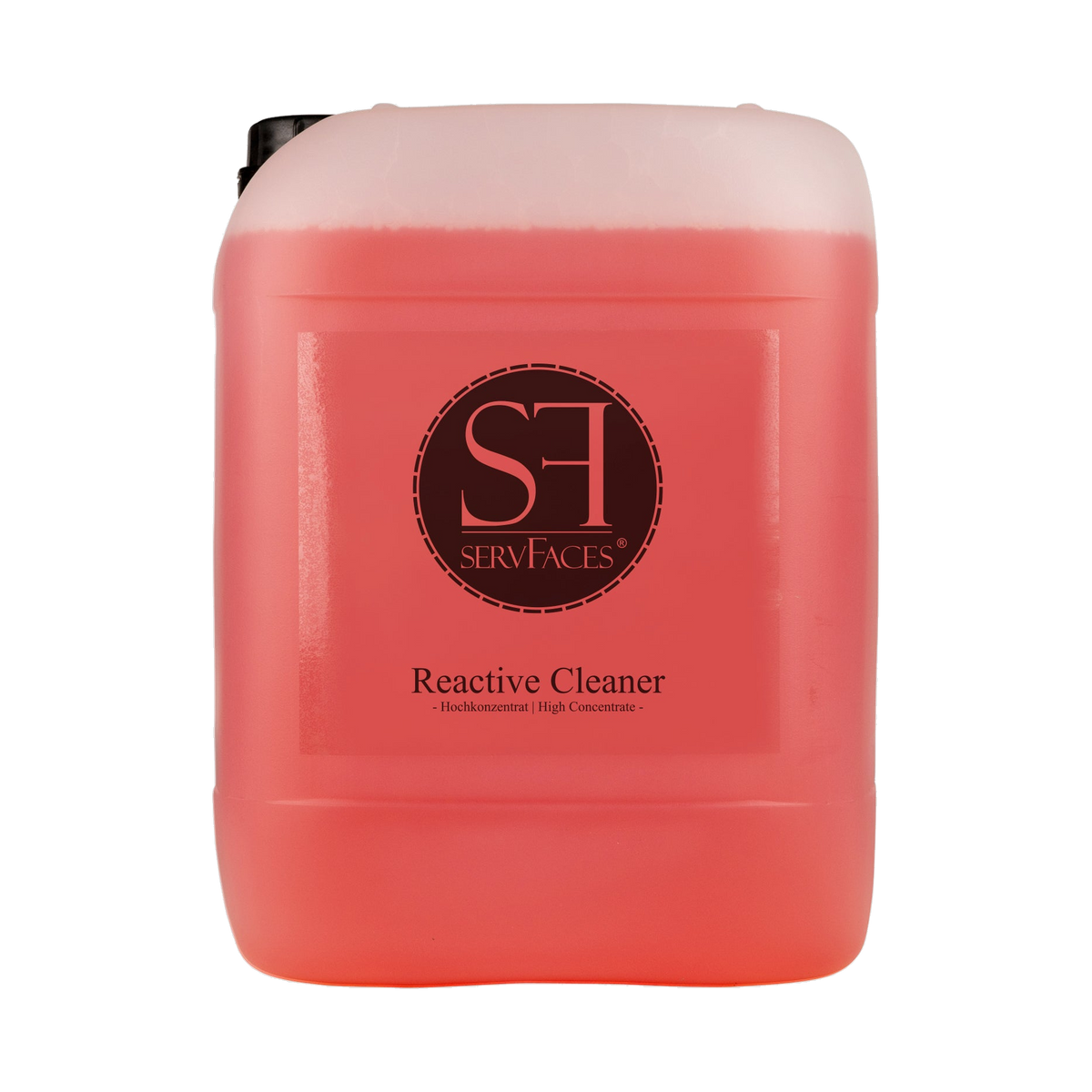 servFaces Reactive Cleaner (High-Concentrate) — Pre-Wash 10 litres