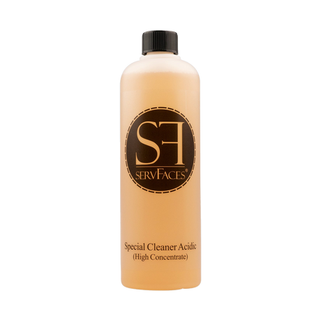 servFaces Special Cleaner "Acidic" (High-Concentrate) — Zure reiniger 1000 ml / 1 liter